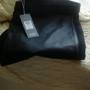 EILEEN FISHER  LEATHER PANT Nwt